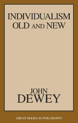 Book cover for Individualism Old and New