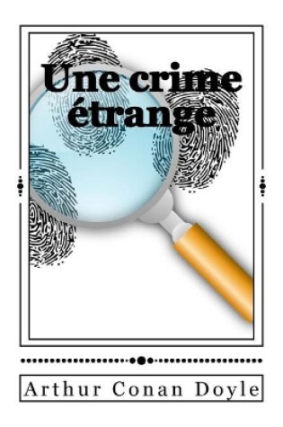 Cover of Une Crime Etrange