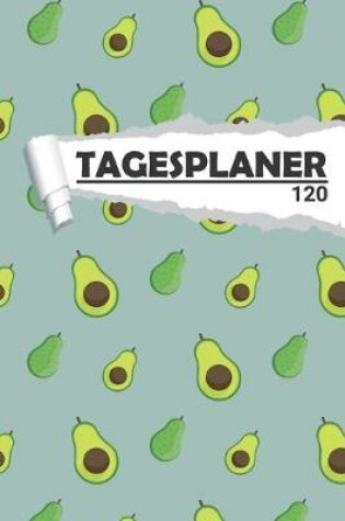 Cover of Tagesplaner Avocado Muster