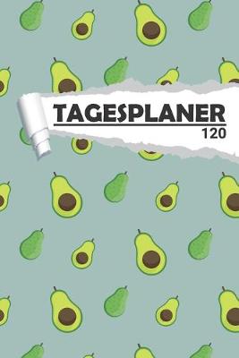 Book cover for Tagesplaner Avocado Muster