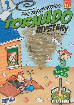 Book cover for The Treacherous Tornado Mystery