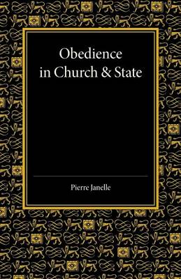 Book cover for Obedience in Church and State