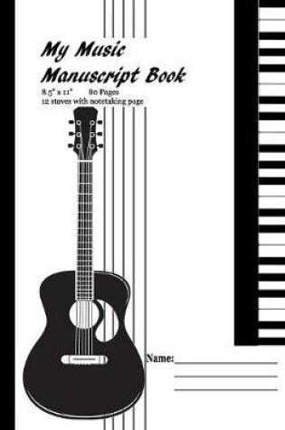 Cover of My Manuscript Music Book