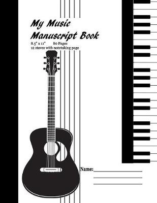 Book cover for My Manuscript Music Book