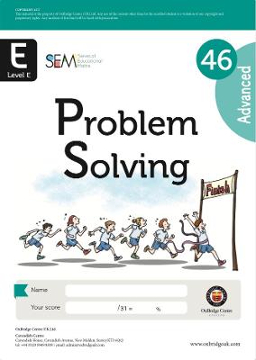 Cover of SEM Maths Level E Advanced Problem Solving Week 46