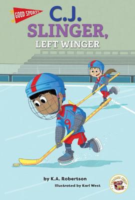 Book cover for Good Sports C.J. Slinger, Left Winger