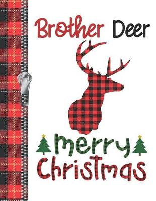 Book cover for Brother Deer Merry Christmas