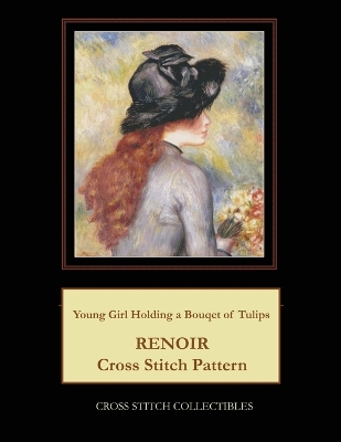 Book cover for Young Girl Holding a Bouquet of Tulips