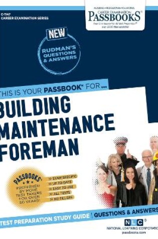 Cover of Building Maintenance Foreman