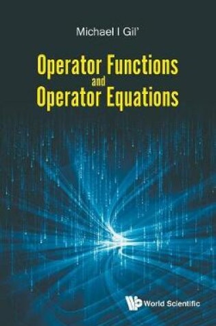 Cover of Operator Functions And Operator Equations