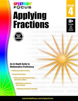 Book cover for Spectrum Applying Fractions