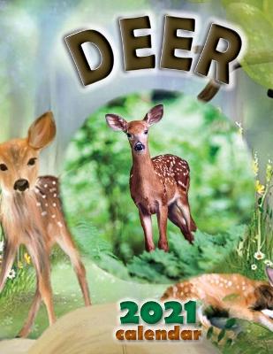 Book cover for Deer 2021 Calendar