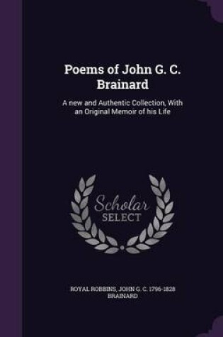 Cover of Poems of John G. C. Brainard