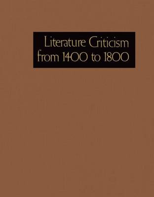 Cover of Literature Criticism from 1400 to 1800