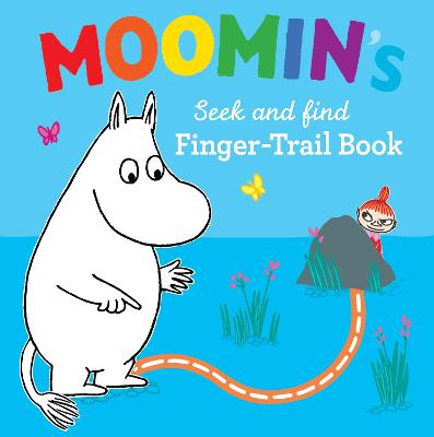 Book cover for Moomin's Seek and Find Finger-Trail book