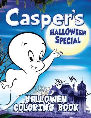 Book cover for Casper's hallowen coloring book