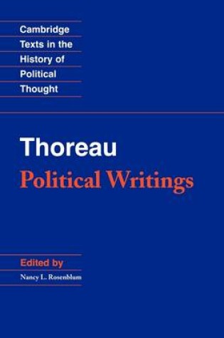Cover of Thoreau: Political Writings