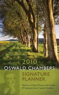 Book cover for 2010 Oswald Chambers Signature Planner