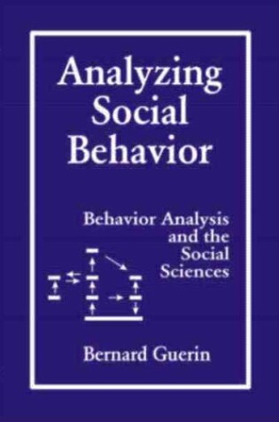 Cover of Analyzing Social Behavior