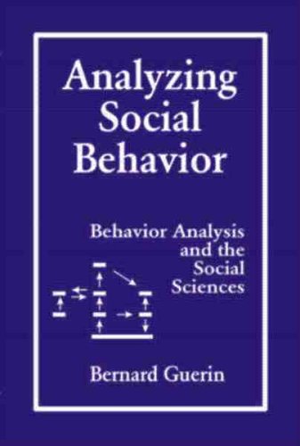 Book cover for Analyzing Social Behavior