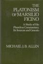 Book cover for Platonism of Marsilio Ficino