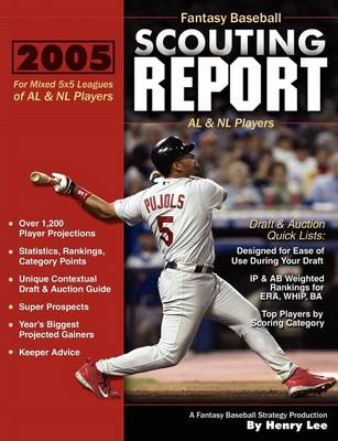 Book cover for 2005 Fantasy Baseball Scouting Report