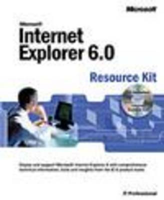 Book cover for Internet Explorer 6.0 Resource Kit