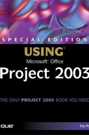 Cover of Special Edition Using Microsoft Office Project 2003