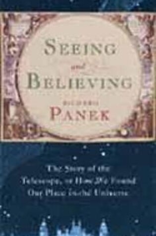 Cover of Seeing and Believing