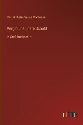 Cover of Vergib uns unsre Schuld