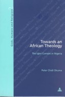 Cover of Towards an African Theology