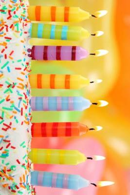 Book cover for A Row of Candles on the Birthday Cake