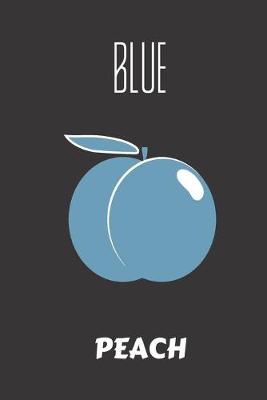 Book cover for blue peach