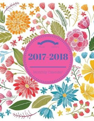Book cover for 2017-2018 Monthly Calendar