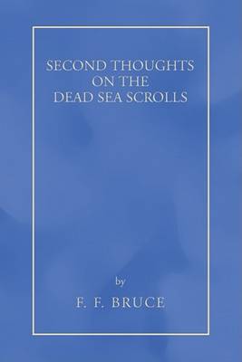 Book cover for Second Thoughts on the Dead Sea Scrolls