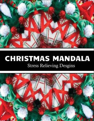 Book cover for Christmas Mandala stress relieving designs