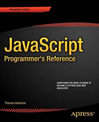 Book cover for JavaScript Programmer's Reference