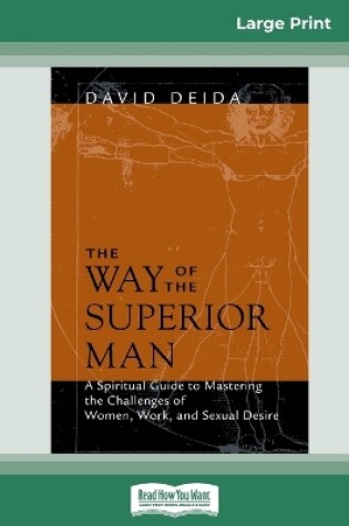 Cover of The Way of the Superior Man (16pt Large Print Edition)