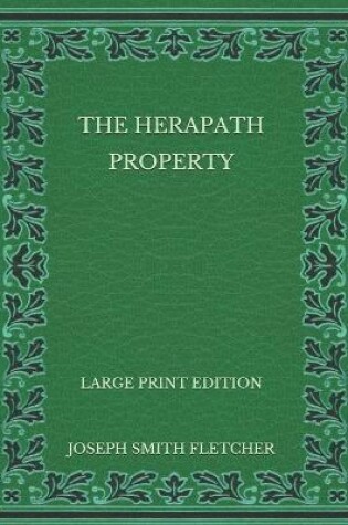 Cover of The Herapath Property - Large Print Edition