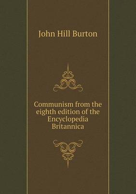 Book cover for Communism from the eighth edition of the Encyclopedia Britannica