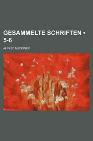 Cover of Gesammelte Schriften (5-6 )