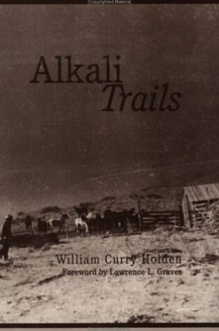 Cover of Alkali Trails