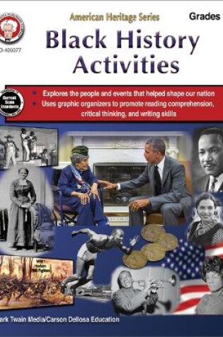 Cover of Black History Activities Workbook, Grades 5 - 8