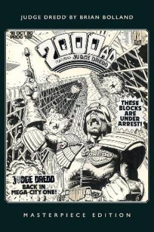 Cover of Judge Dredd by Brian Bolland: Masterpiece Edition