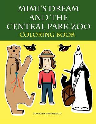 Book cover for Mimi's Dream and the Central Park Zoo Coloring Book