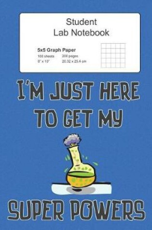 Cover of Student Graph Paper Lab Notebook