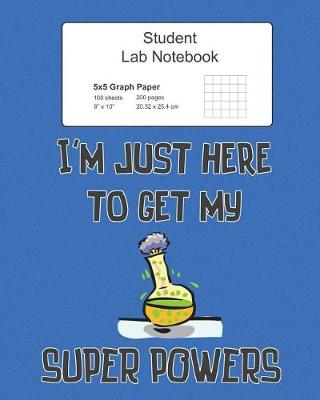 Book cover for Student Graph Paper Lab Notebook