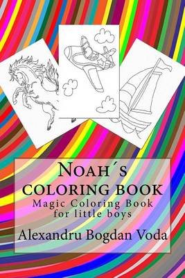 Book cover for Noahs coloring book