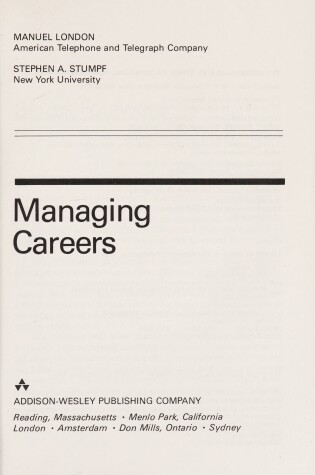 Cover of Managing Careers