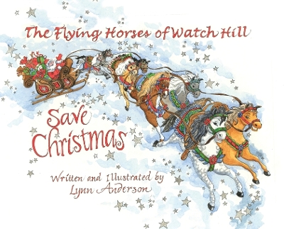 Book cover for The Flying Horses of Watch Hill Save Christmas